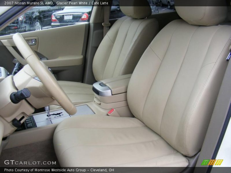 Glacier Pearl White / Cafe Latte 2007 Nissan Murano SL AWD