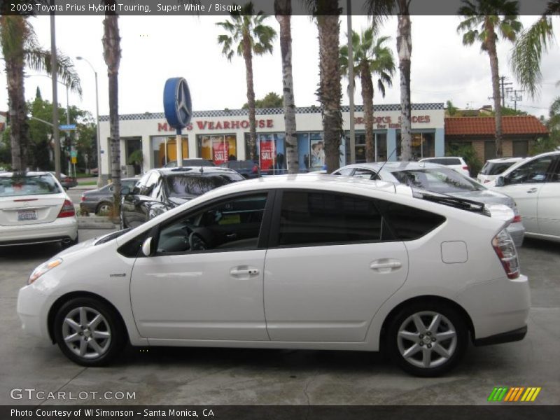 Super White / Bisque 2009 Toyota Prius Hybrid Touring