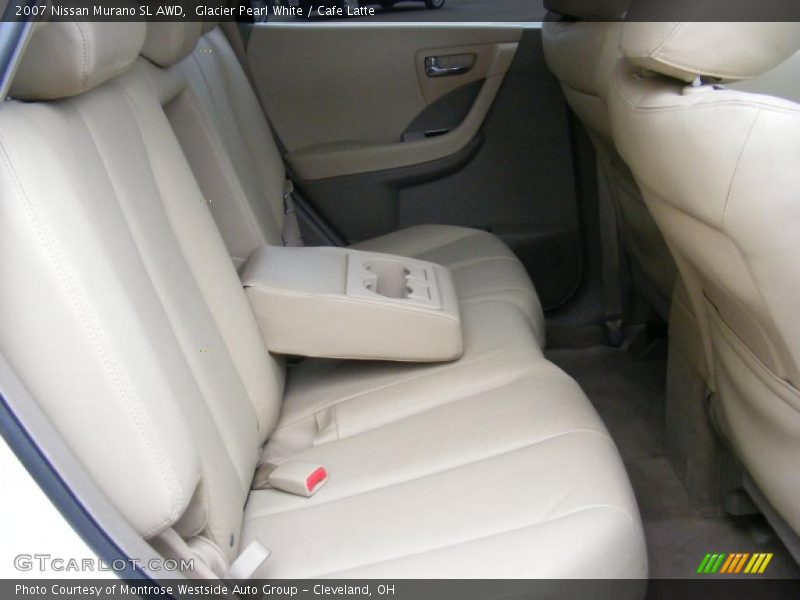 Glacier Pearl White / Cafe Latte 2007 Nissan Murano SL AWD