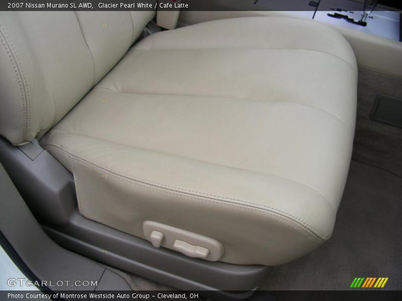 Glacier Pearl White / Cafe Latte 2007 Nissan Murano SL AWD