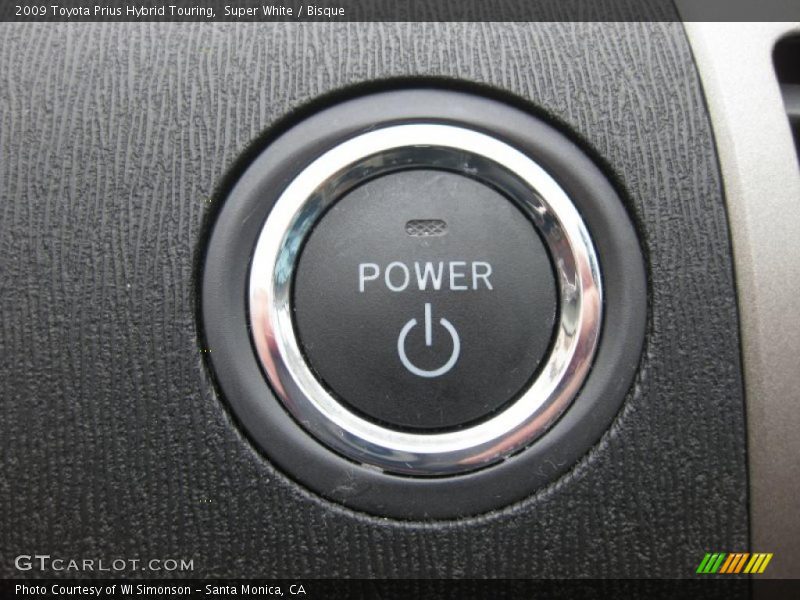 Super White / Bisque 2009 Toyota Prius Hybrid Touring