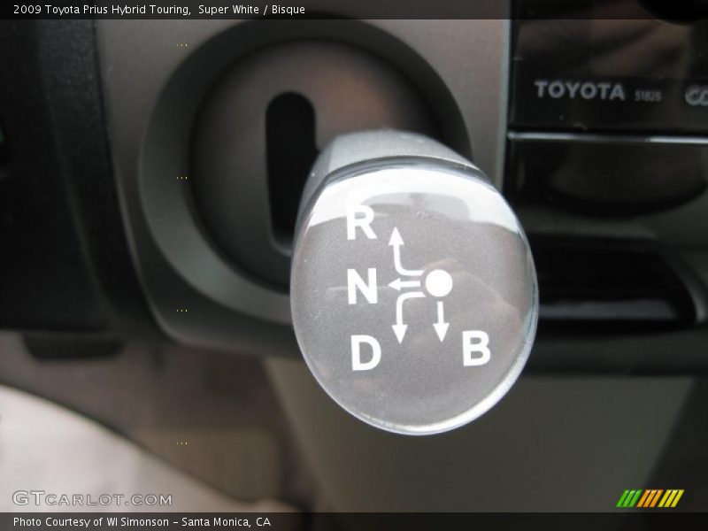 Super White / Bisque 2009 Toyota Prius Hybrid Touring