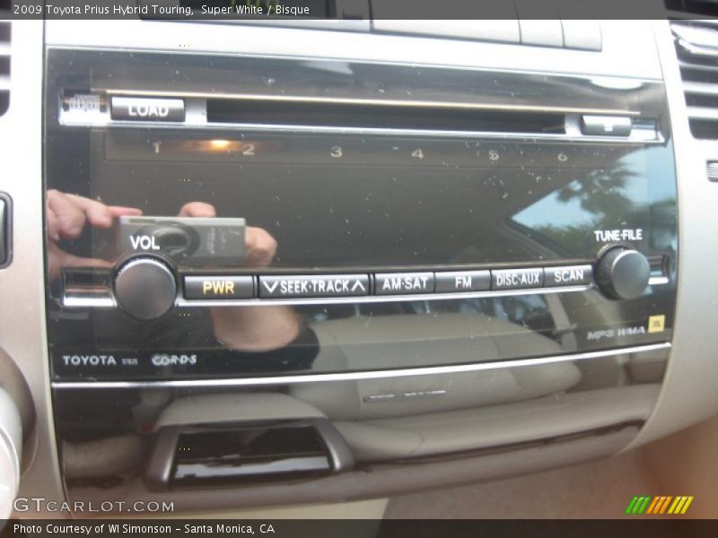 Super White / Bisque 2009 Toyota Prius Hybrid Touring