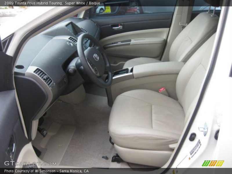 Super White / Bisque 2009 Toyota Prius Hybrid Touring