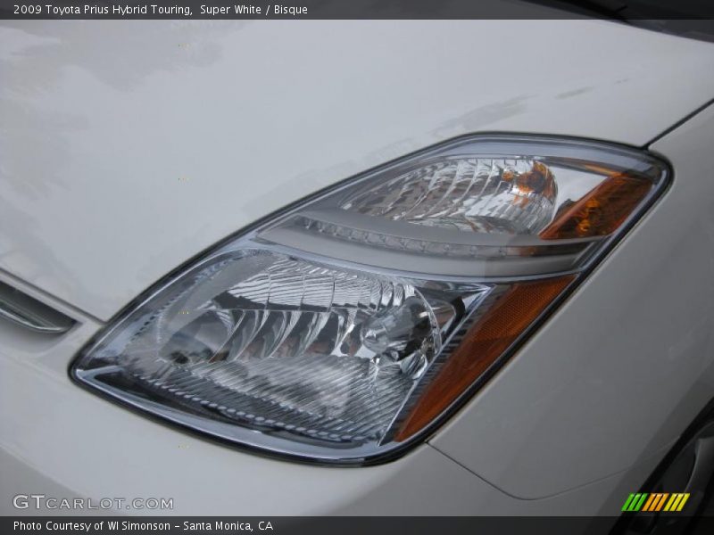 Super White / Bisque 2009 Toyota Prius Hybrid Touring