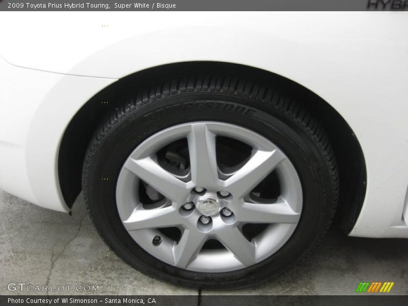 Super White / Bisque 2009 Toyota Prius Hybrid Touring