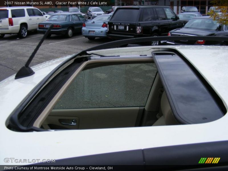 Glacier Pearl White / Cafe Latte 2007 Nissan Murano SL AWD