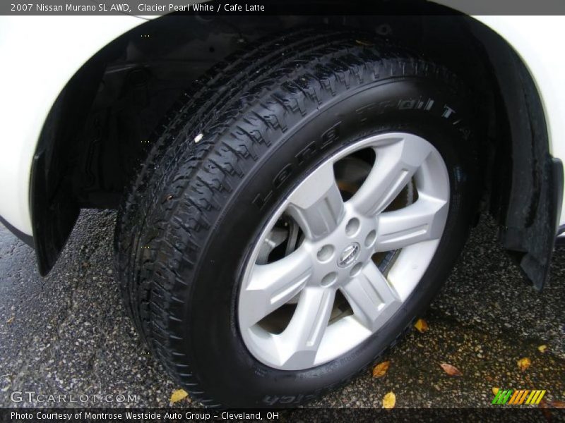 Glacier Pearl White / Cafe Latte 2007 Nissan Murano SL AWD
