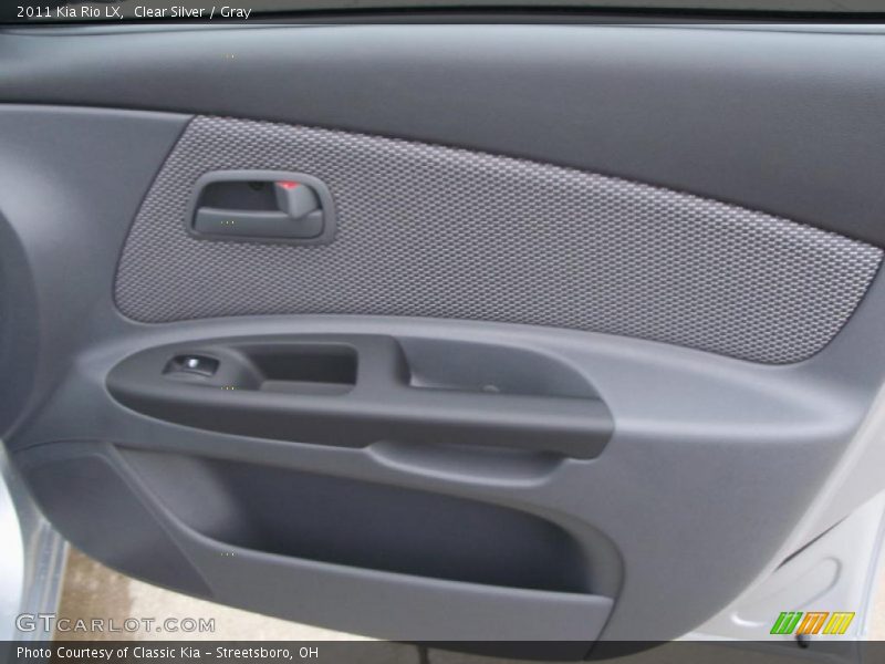 Clear Silver / Gray 2011 Kia Rio LX