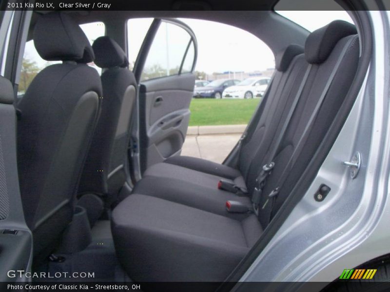 Clear Silver / Gray 2011 Kia Rio LX
