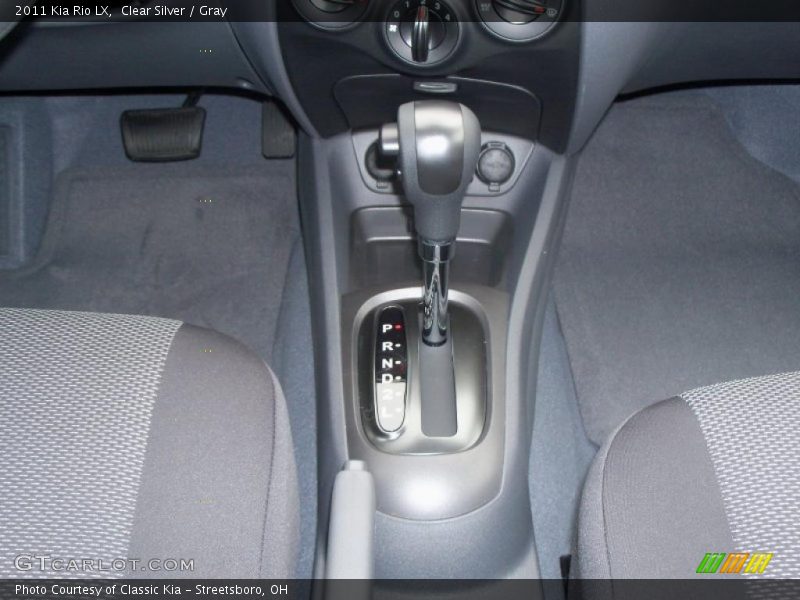 Clear Silver / Gray 2011 Kia Rio LX