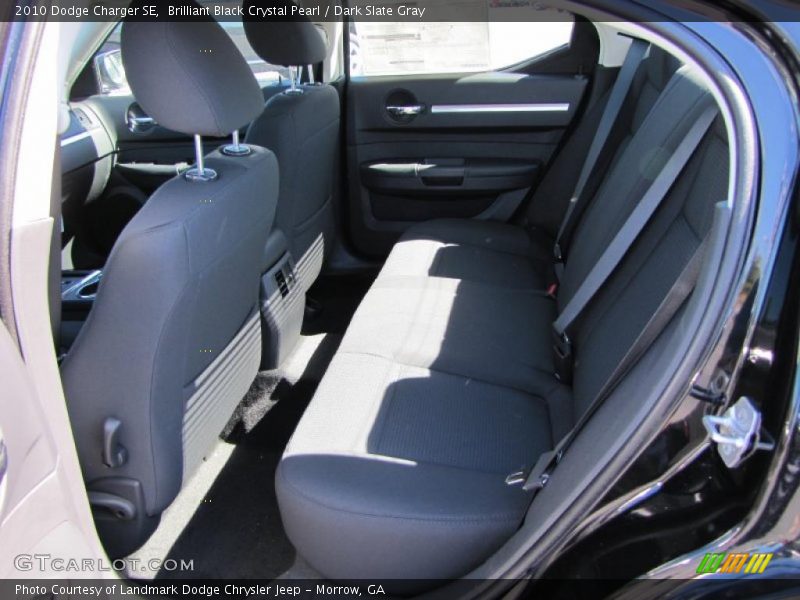 Brilliant Black Crystal Pearl / Dark Slate Gray 2010 Dodge Charger SE