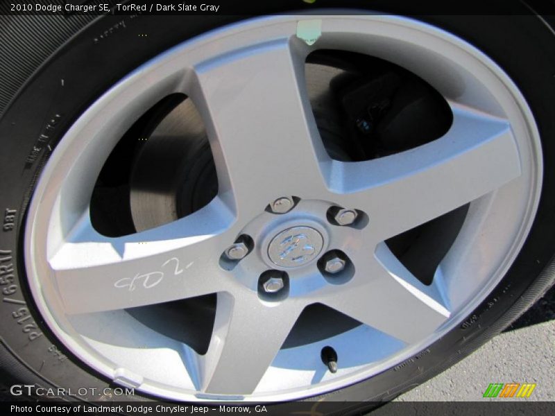 TorRed / Dark Slate Gray 2010 Dodge Charger SE