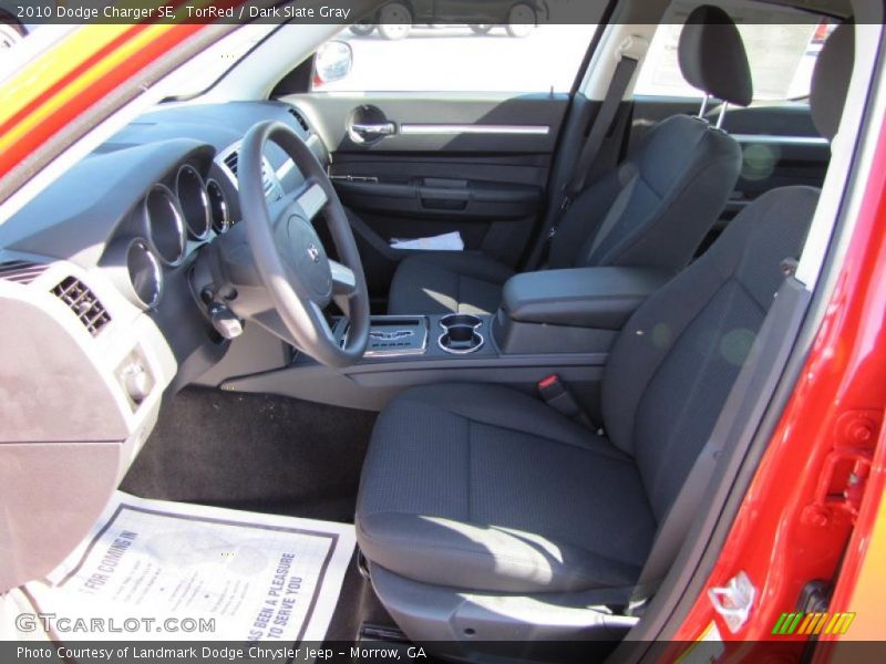 TorRed / Dark Slate Gray 2010 Dodge Charger SE