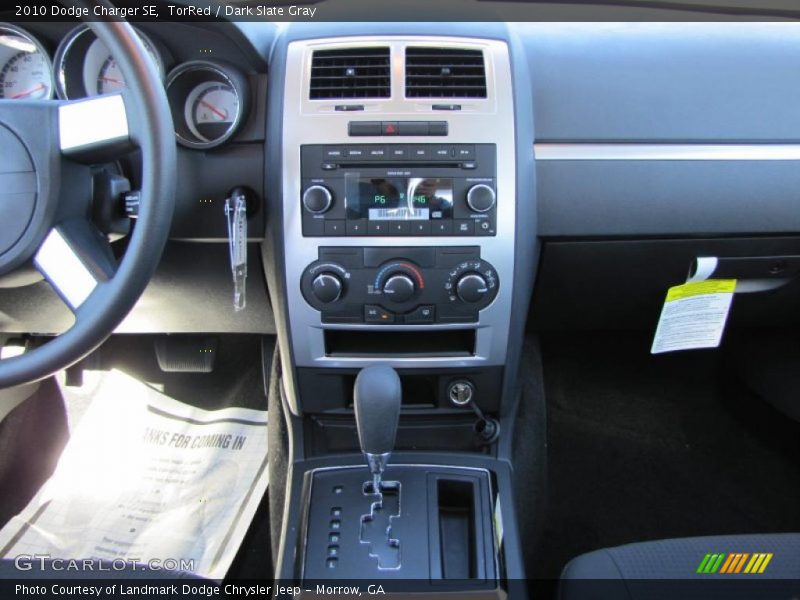 TorRed / Dark Slate Gray 2010 Dodge Charger SE