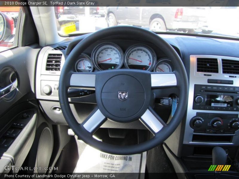 TorRed / Dark Slate Gray 2010 Dodge Charger SE