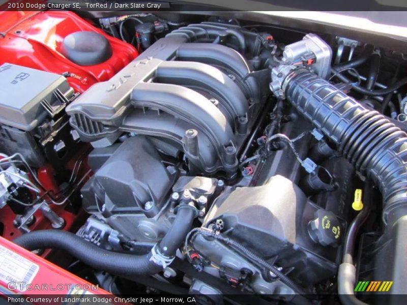 TorRed / Dark Slate Gray 2010 Dodge Charger SE