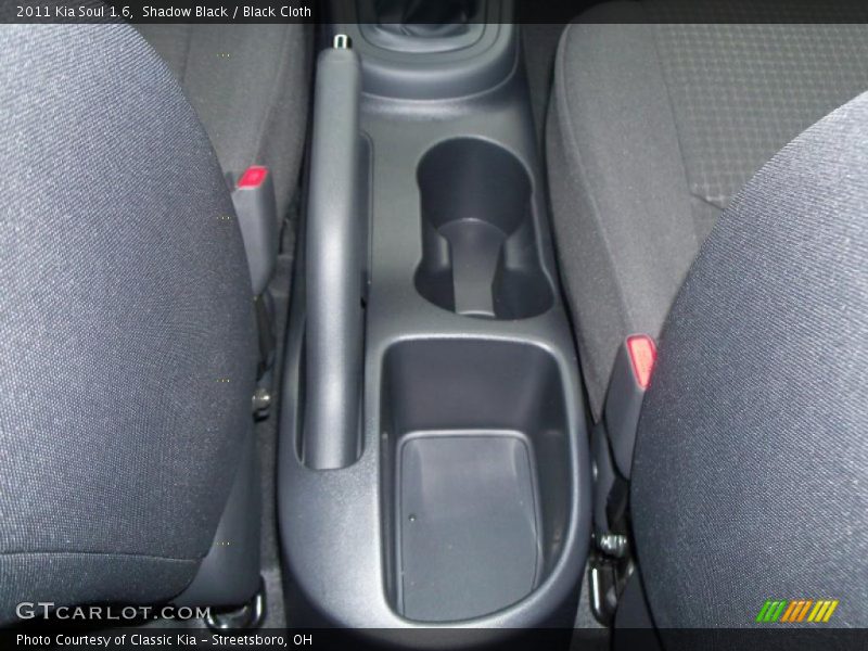 Shadow Black / Black Cloth 2011 Kia Soul 1.6