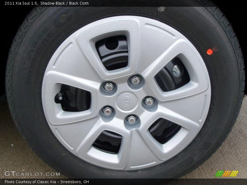 Shadow Black / Black Cloth 2011 Kia Soul 1.6