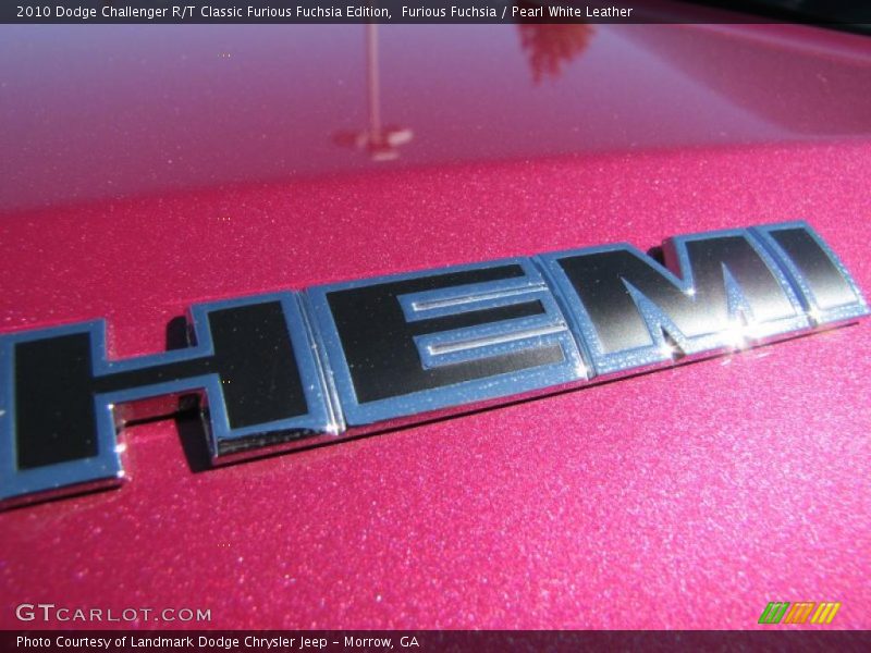 Furious Fuchsia / Pearl White Leather 2010 Dodge Challenger R/T Classic Furious Fuchsia Edition