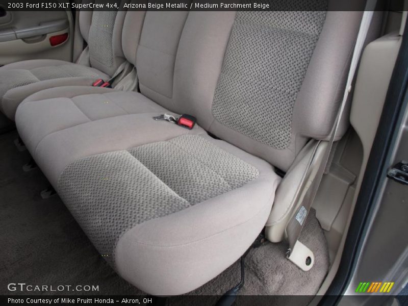 Arizona Beige Metallic / Medium Parchment Beige 2003 Ford F150 XLT SuperCrew 4x4