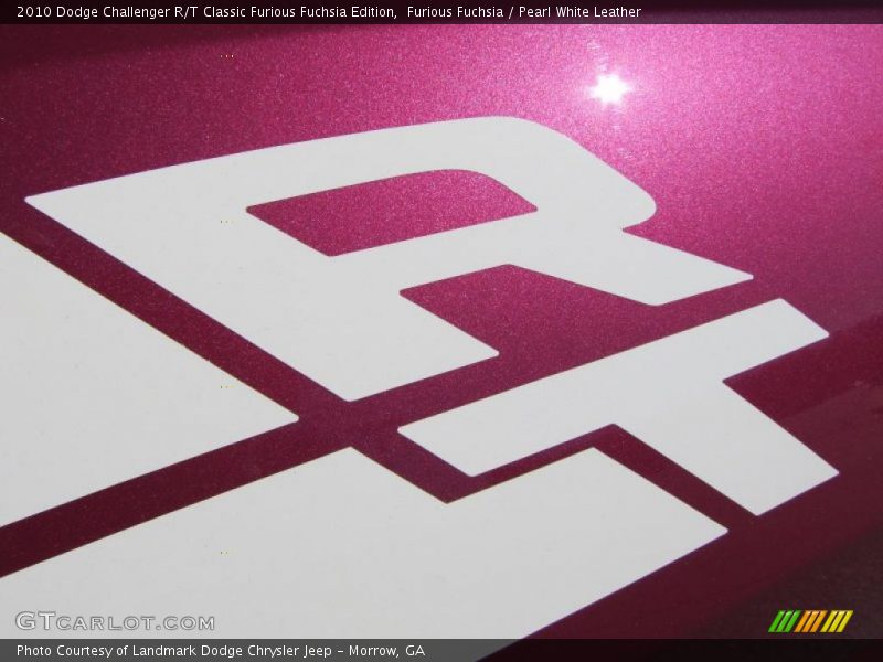 Furious Fuchsia / Pearl White Leather 2010 Dodge Challenger R/T Classic Furious Fuchsia Edition