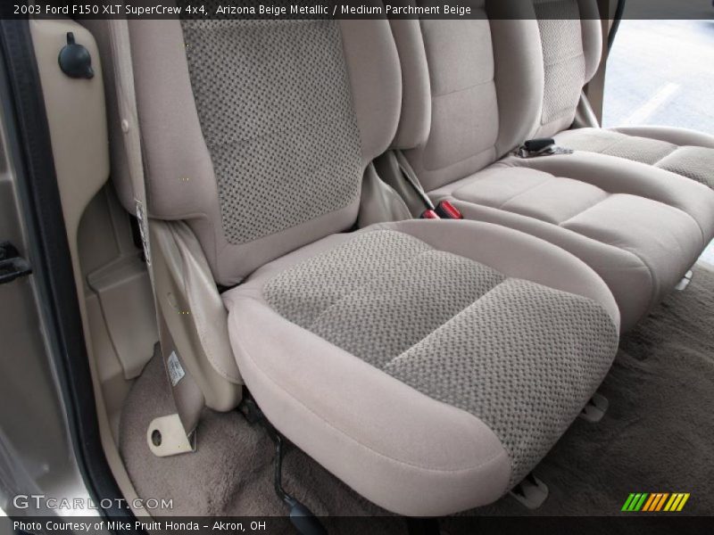 Arizona Beige Metallic / Medium Parchment Beige 2003 Ford F150 XLT SuperCrew 4x4