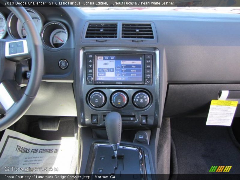 Furious Fuchsia / Pearl White Leather 2010 Dodge Challenger R/T Classic Furious Fuchsia Edition