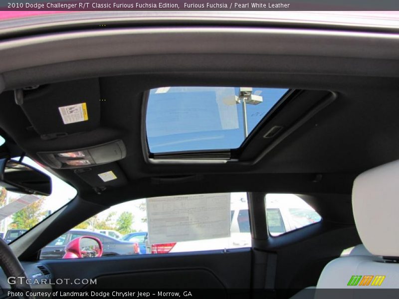 Furious Fuchsia / Pearl White Leather 2010 Dodge Challenger R/T Classic Furious Fuchsia Edition