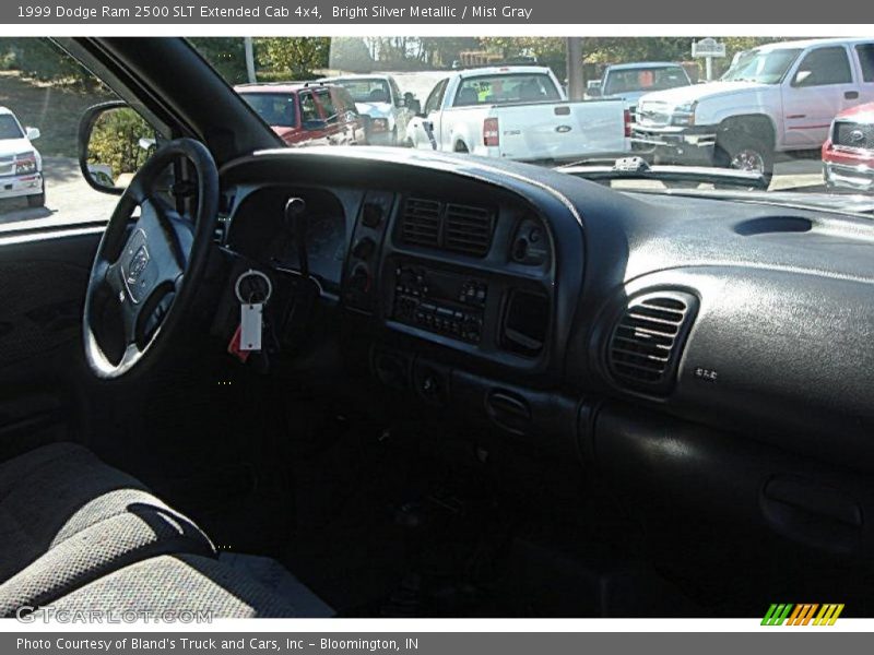 Bright Silver Metallic / Mist Gray 1999 Dodge Ram 2500 SLT Extended Cab 4x4