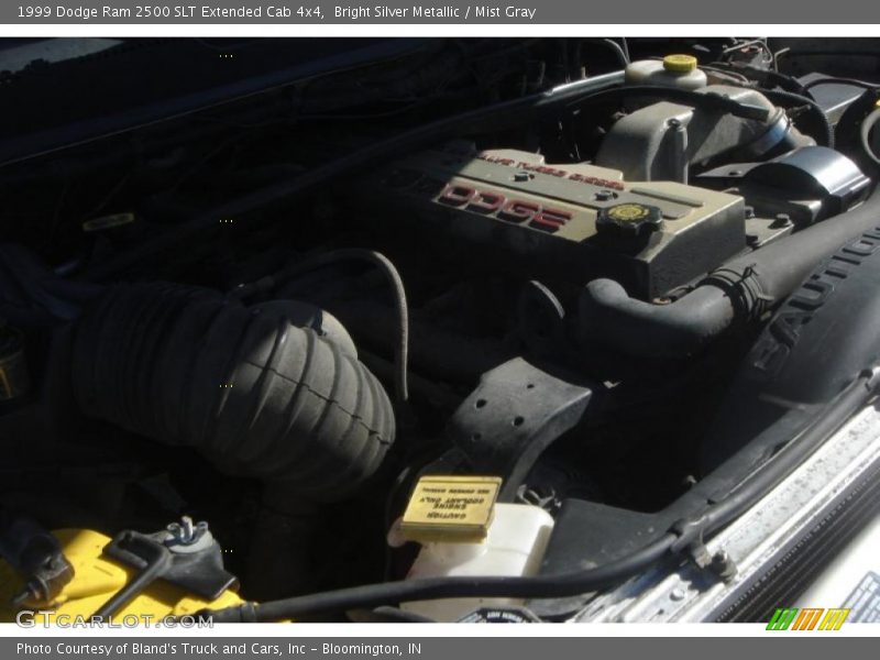 Bright Silver Metallic / Mist Gray 1999 Dodge Ram 2500 SLT Extended Cab 4x4