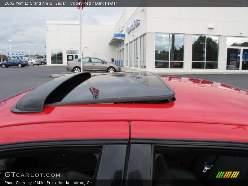 Victory Red / Dark Pewter 2003 Pontiac Grand Am GT Sedan