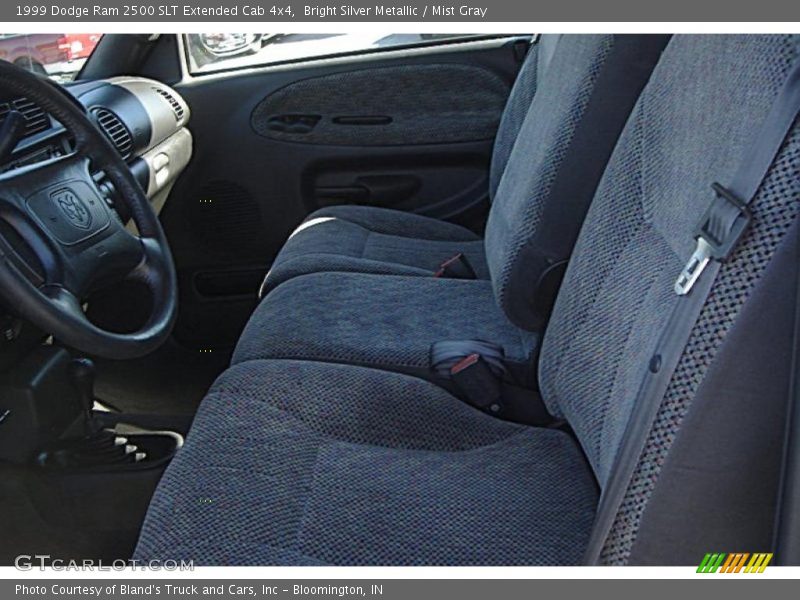 Bright Silver Metallic / Mist Gray 1999 Dodge Ram 2500 SLT Extended Cab 4x4