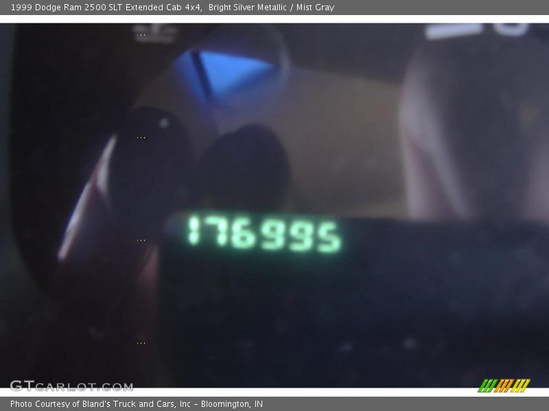 Bright Silver Metallic / Mist Gray 1999 Dodge Ram 2500 SLT Extended Cab 4x4