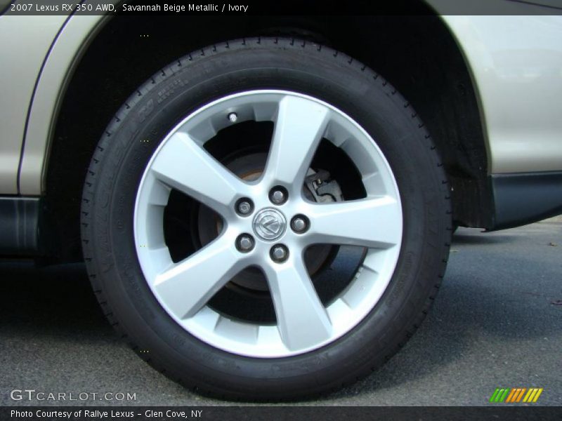 Savannah Beige Metallic / Ivory 2007 Lexus RX 350 AWD