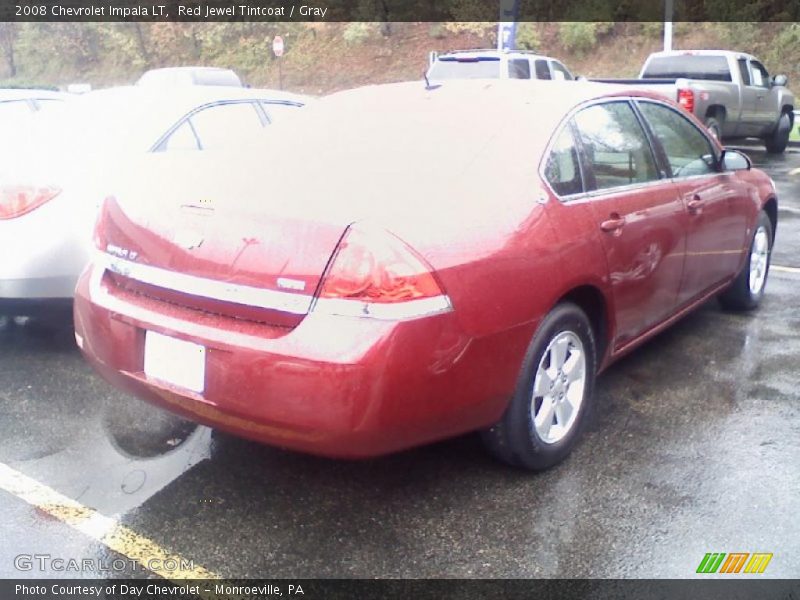 Red Jewel Tintcoat / Gray 2008 Chevrolet Impala LT