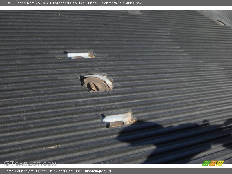 Bright Silver Metallic / Mist Gray 1999 Dodge Ram 2500 SLT Extended Cab 4x4