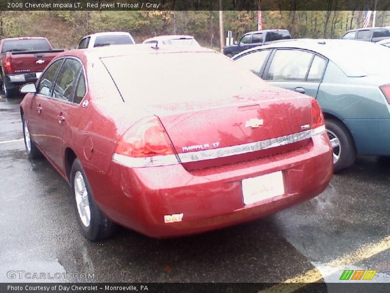 Red Jewel Tintcoat / Gray 2008 Chevrolet Impala LT