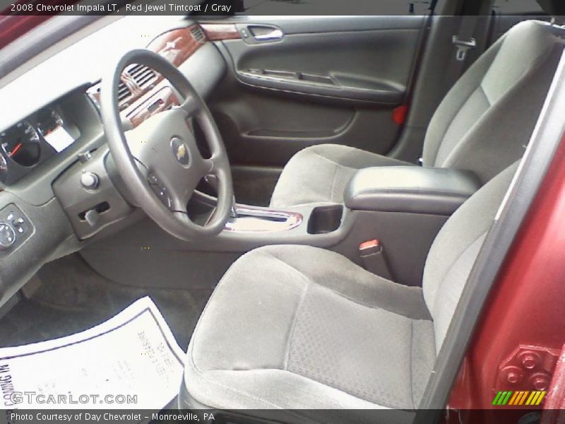 Red Jewel Tintcoat / Gray 2008 Chevrolet Impala LT