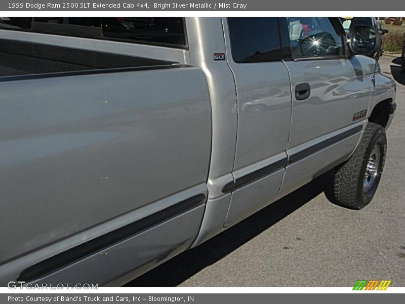 Bright Silver Metallic / Mist Gray 1999 Dodge Ram 2500 SLT Extended Cab 4x4