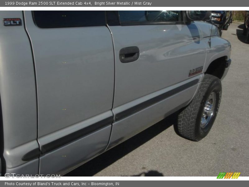 Bright Silver Metallic / Mist Gray 1999 Dodge Ram 2500 SLT Extended Cab 4x4