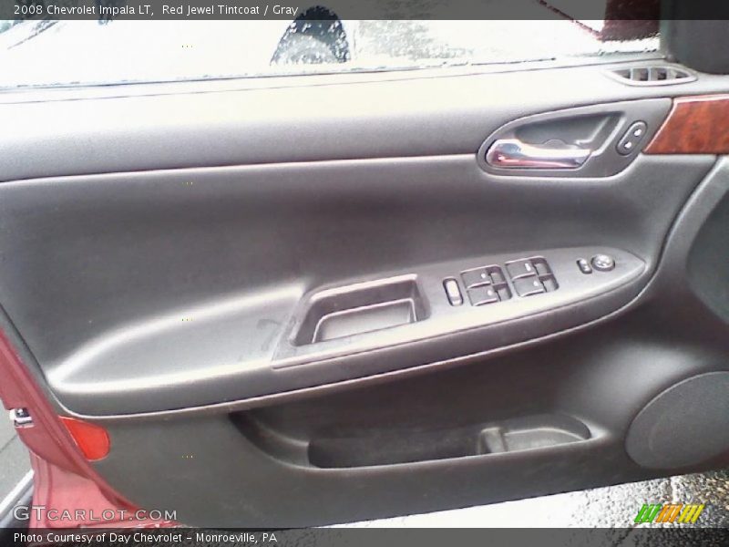 Red Jewel Tintcoat / Gray 2008 Chevrolet Impala LT