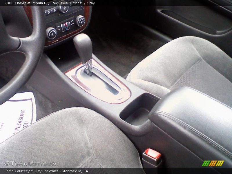 Red Jewel Tintcoat / Gray 2008 Chevrolet Impala LT