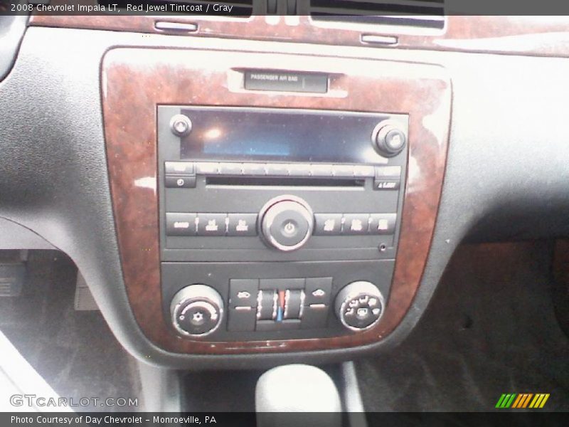Red Jewel Tintcoat / Gray 2008 Chevrolet Impala LT