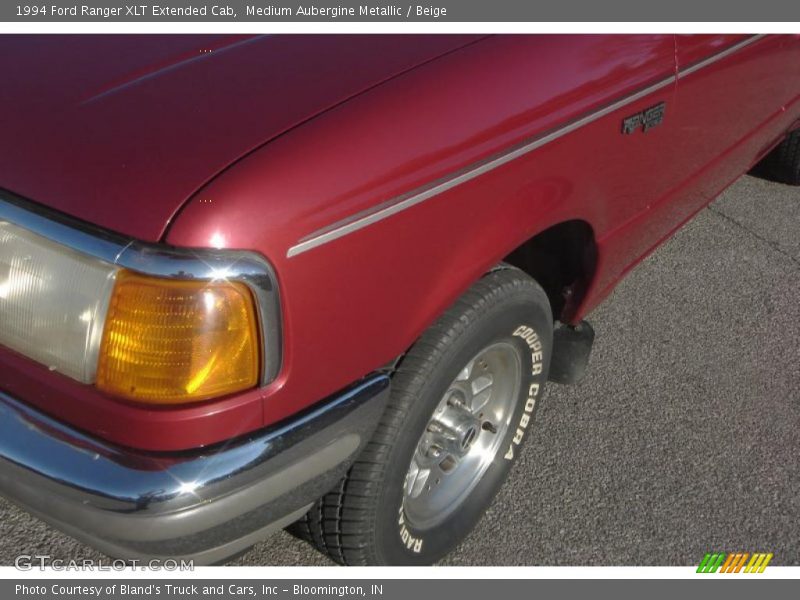 Medium Aubergine Metallic / Beige 1994 Ford Ranger XLT Extended Cab
