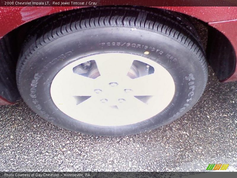 Red Jewel Tintcoat / Gray 2008 Chevrolet Impala LT