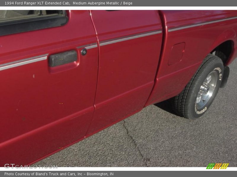 Medium Aubergine Metallic / Beige 1994 Ford Ranger XLT Extended Cab
