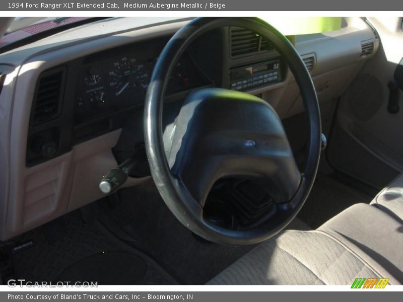 Medium Aubergine Metallic / Beige 1994 Ford Ranger XLT Extended Cab