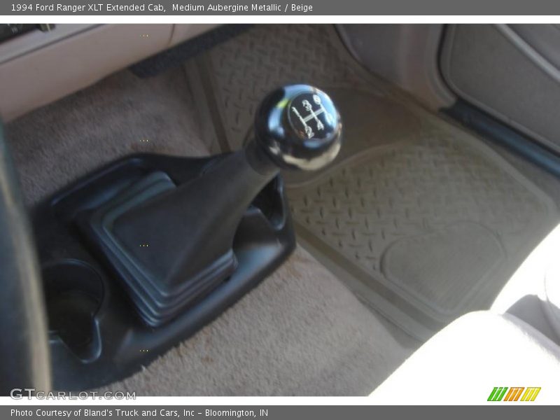 Medium Aubergine Metallic / Beige 1994 Ford Ranger XLT Extended Cab
