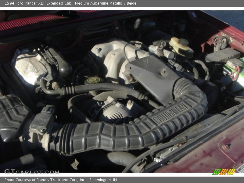 Medium Aubergine Metallic / Beige 1994 Ford Ranger XLT Extended Cab